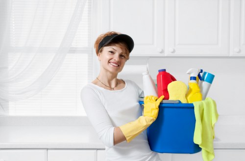 Waste separation and recycling sorting in a borough setting