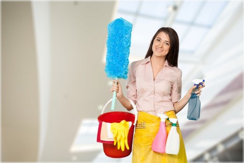 Professional Croydon carpet cleaners refreshing a stained carpet